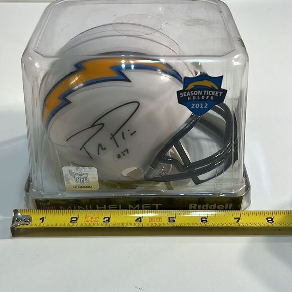 NFL Football San Diego‎ Chargers Riddell Mini Helmet #17 - Picture 5 of 5